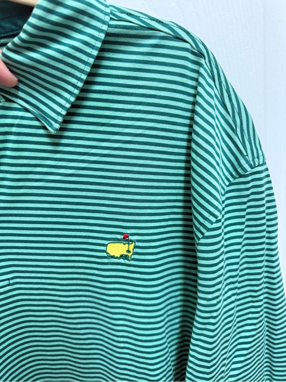 Masters Collection Striped Masters Polo View 5